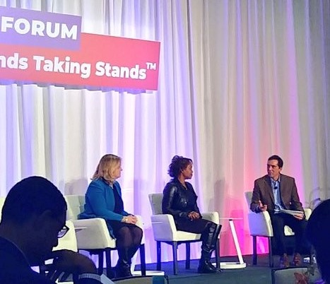 Jim_moderating at 3BL Forum_cropped America's Charities CEO, Jim Starr, Panelist at 3BL Conference