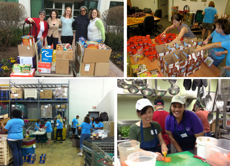 america's-charities-staff-volunteering-collage Committed to Supporting Our Community